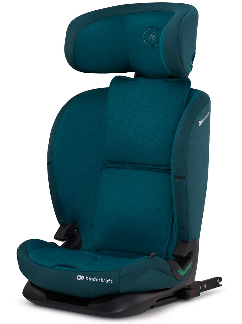 Siège auto Kinderkraft ONETO3 I-SIZE 76-150 cm dossier inclinable 5 positions + organisateur voiture Bleu - Kiabi