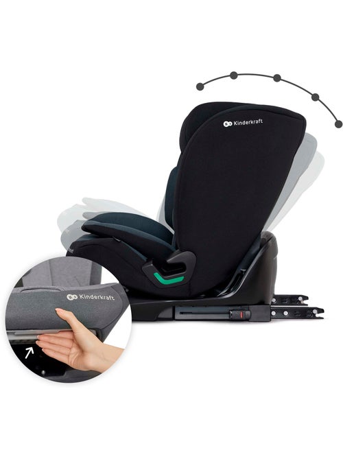 Siège auto Kinderkraft ONETO3 I-SIZE 76-150 cm ISOFIX Top Tether + organisateur voiture - Kiabi