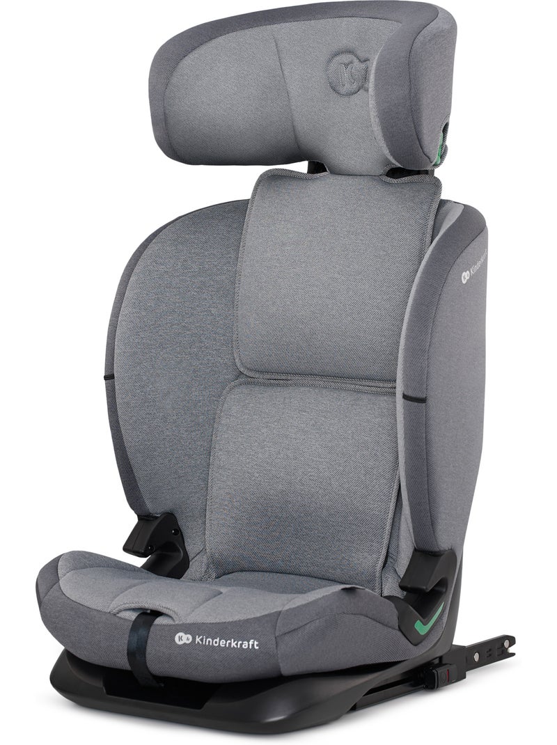 Siège auto Kinderkraft ONETO3 I-SIZE 76-150 cm protection latérale SPS + organisateur voiture Gris - Kiabi