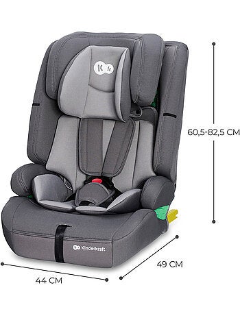 Siège auto Kinderkraft SAFETY FIX 2 I-SIZE 76-150 cm harnais 5 points SPS + organisateur voiture