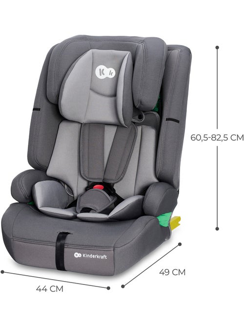 Siège auto Kinderkraft SAFETY FIX 2 I-SIZE 76-150 cm harnais 5 points SPS + organisateur voiture - Kiabi