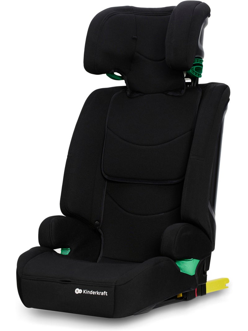 Siège auto Kinderkraft SAFETY FIX 2 I-SIZE 76-150 cm ISOFIX Top Tether + organisateur voiture Noir - Kiabi