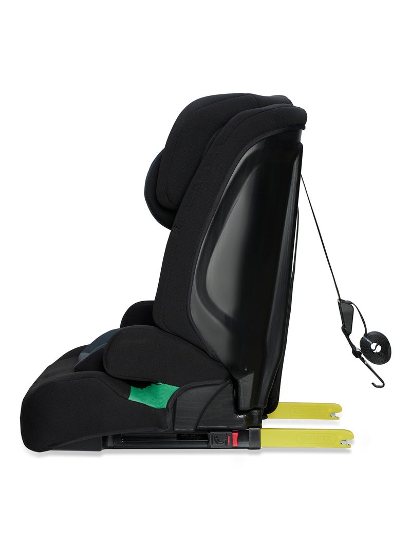 Siège Auto Kinderkraft SAFETY FIX 2 i-Size avec ISOFIX, TOP TETHER et H-GUARD Noir - Kiabi