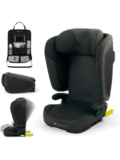 Siège auto Kinderkraft UNITY 2 I-SIZE 100-150 cm ISOFIX pliable dossier inclinable + organisateur - Kiabi Siège auto Kinderkraft UNITY 2 I-SIZE 100-150 cm ISOFIX pliable dossier inclinable + organisateur - Kiabi