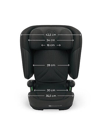 Siège auto Kinderkraft UNITY 2 I-SIZE avec ISOFIX, pliable et dossier inclinable 5 positions