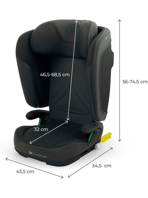 Siège auto Kinderkraft UNITY 2 I-SIZE avec ISOFIX, pliable et dossier inclinable 5 positions - Kiabi Siège auto Kinderkraft UNITY 2 I-SIZE avec ISOFIX, pliable et dossier inclinable 5 positions - Kiabi