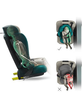 Siège auto Kinderkraft UNITY 2 I-SIZE avec ISOFIX, pliable et dossier inclinable 5 positions