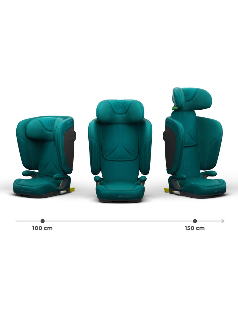 Siège auto Kinderkraft UNITY 2 I-SIZE avec ISOFIX, pliable et dossier inclinable 5 positions Vert - Kiabi