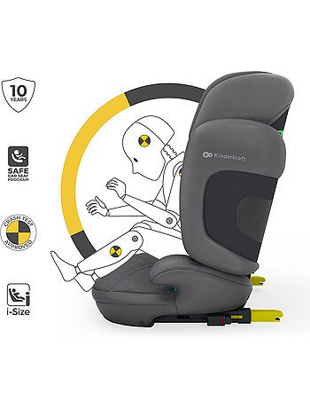 Siège auto Kinderkraft UNITY 2 I-SIZE avec ISOFIX, pliable, SPS+ et dossier inclinable