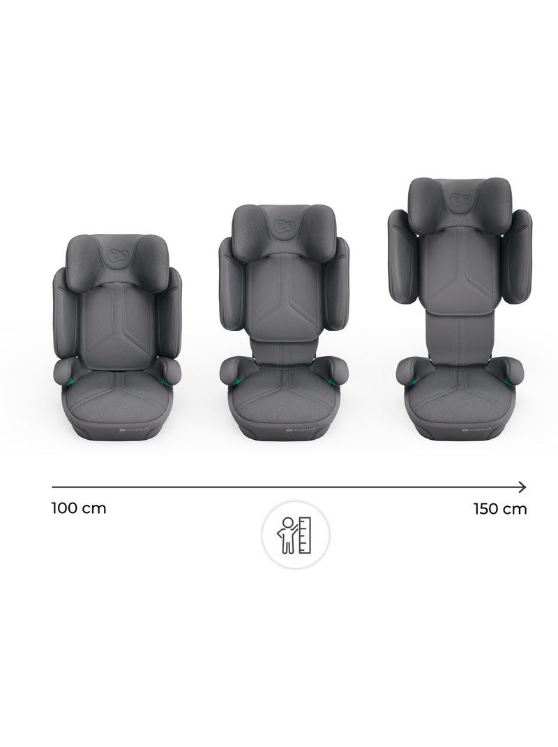 Siège auto Kinderkraft UNITY 2 I-SIZE avec ISOFIX, pliable, SPS+ et dossier inclinable Gris - Kiabi