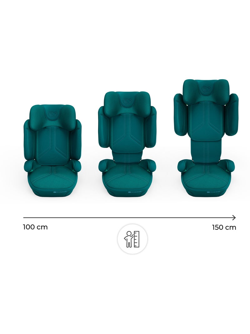 Siège auto Kinderkraft UNITY 2 I-SIZE avec ISOFIX, pliable, SPS+ et dossier inclinable Vert - Kiabi