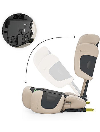 Siège auto Kinderkraft XPAND 2 PRO i-Size 100-150 DUO EXPAND largeur hauteur + organisateur voiture