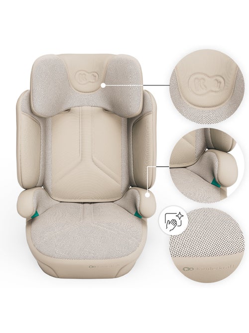 Siège auto Kinderkraft XPAND 2 PRO i-Size 100-150 DUO EXPAND largeur hauteur + organisateur voiture - Kiabi Siège auto Kinderkraft XPAND 2 PRO i-Size 100-150 DUO EXPAND largeur hauteur + organisateur voiture - Kiabi