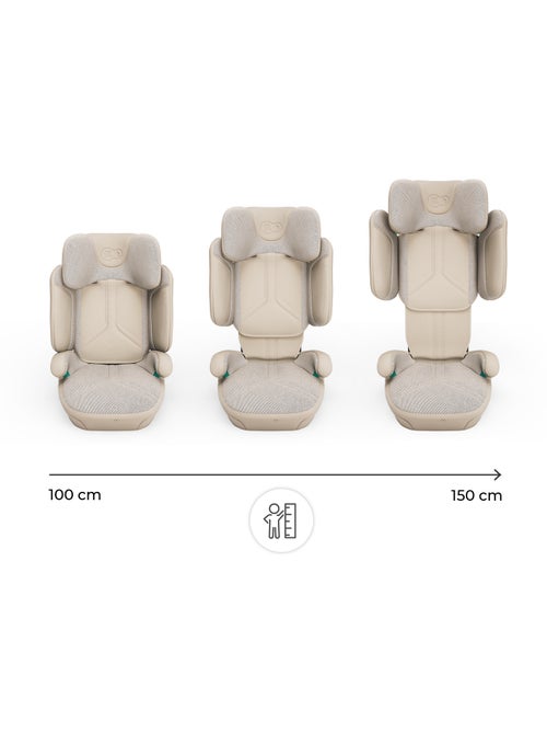 Siège Auto Kinderkraft XPAND 2 PRO i-Size ISOFIX Évolutif 100-150 cm DUO EXPAND H-GUARD+ Beige - Kiabi Siège Auto Kinderkraft XPAND 2 PRO i-Size ISOFIX Évolutif 100-150 cm DUO EXPAND H-GUARD+ Beige - Kiabi