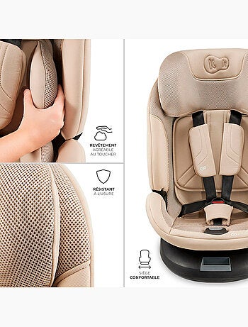 Siège Auto Kinderkraft XPEDITION 3 i-Size 360°, ISOFIX, SPS+, H-GUARD+ et EASY SPIN