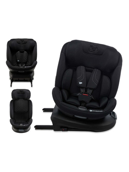 Siège Auto Kinderkraft XPEDITION 3 i-Size 360°, ISOFIX, SPS+, H-GUARD+ et EASY SPIN - Kiabi Siège Auto Kinderkraft XPEDITION 3 i-Size 360°, ISOFIX, SPS+, H-GUARD+ et EASY SPIN - Kiabi
