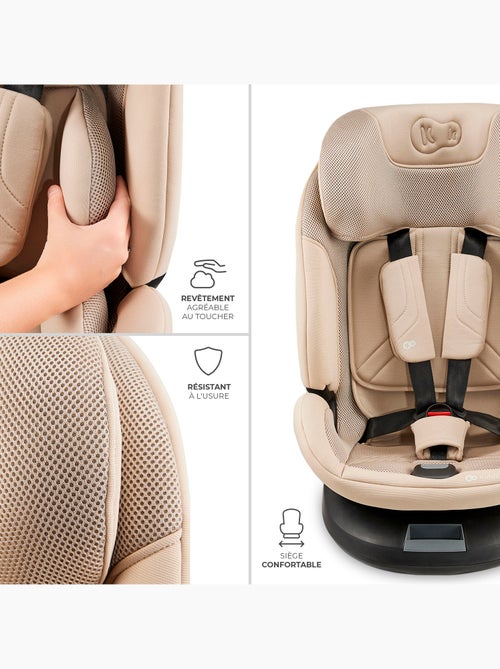 Siège Auto Kinderkraft XPEDITION 3 i-Size 360°, ISOFIX, SPS+, H-GUARD+ et EASY SPIN - Kiabi Siège Auto Kinderkraft XPEDITION 3 i-Size 360°, ISOFIX, SPS+, H-GUARD+ et EASY SPIN - Kiabi