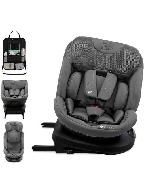 Siège auto Kinderkraft XPEDITION 3 I-SIZE 40-150 cm appui-tête H-GUARD+ + organisateur voiture - Kiabi