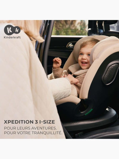 Siège auto Kinderkraft XPEDITION 3 I-SIZE 40-150 cm dos à la route 22 kg + organisateur voiture - Kiabi