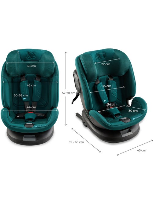 Siège auto Kinderkraft XPEDITION 3 I-SIZE 40-150 cm protection latérale SPS+ + organisateur voiture - Kiabi
