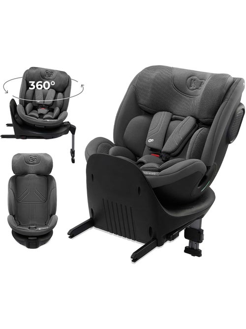 Siège auto Kinderkraft XRIDER 2 I-SIZE 40-150 cm dos à la route 21 kg + organisateur voiture - Kiabi