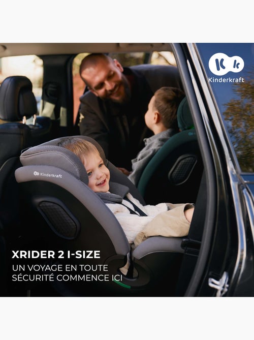 Siège auto Kinderkraft XRIDER 2 I-SIZE 40-150 cm dos à la route 21 kg + organisateur voiture - Kiabi