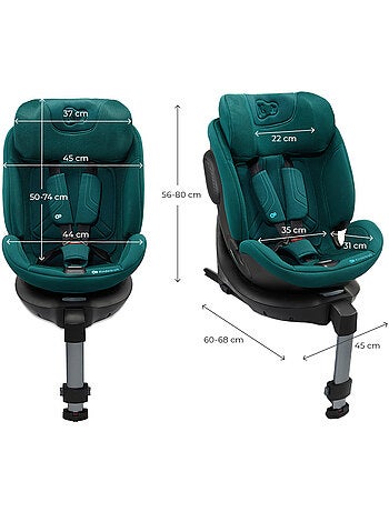 Siège auto Kinderkraft XRIDER 2 I-SIZE 40-150 cm protection latérale SPS+