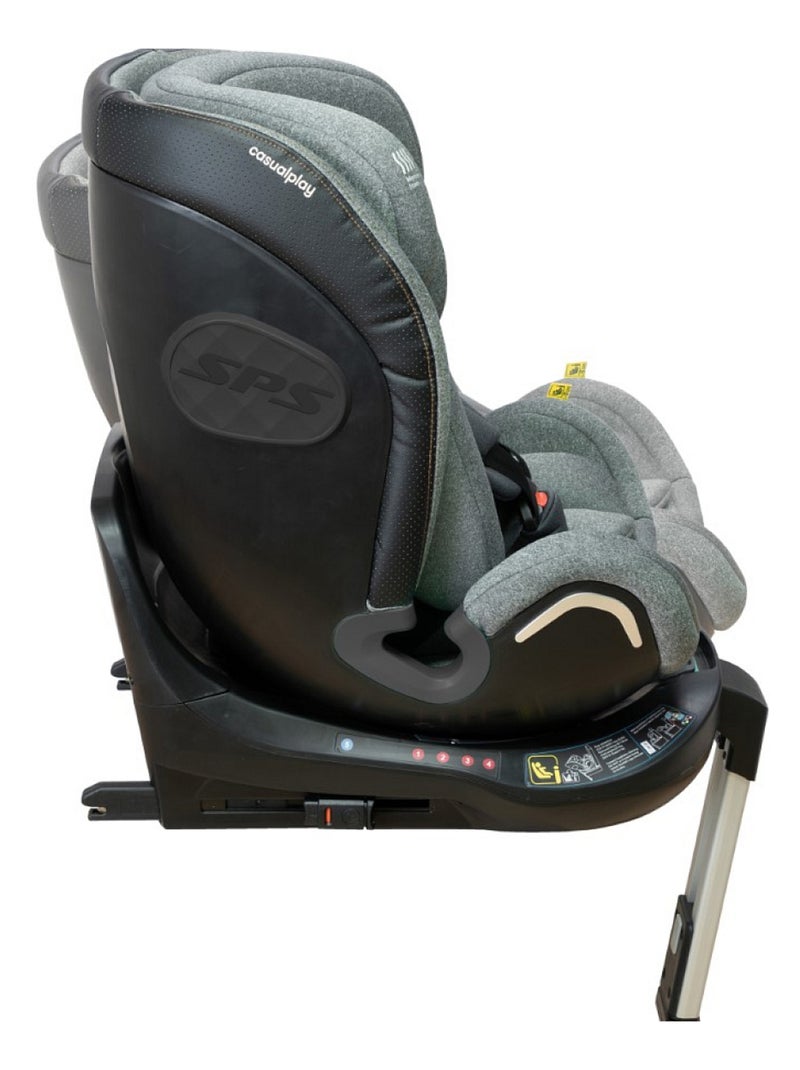Siège Auto Kora I Size 360° Pivotant - Confort et Sécurité en Gris Clair Gris - Kiabi