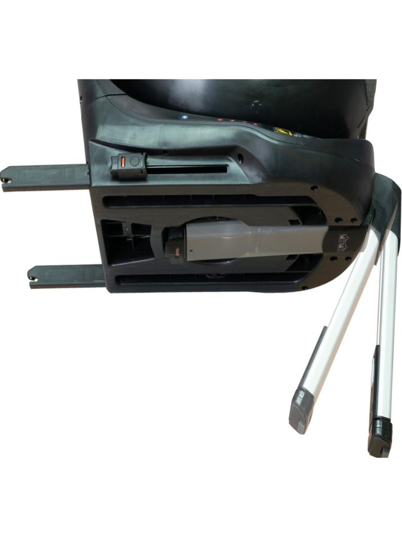 Siège Auto Kora I Size 360° Pivotant - Confort et Sécurité en Gris Clair Gris - Kiabi