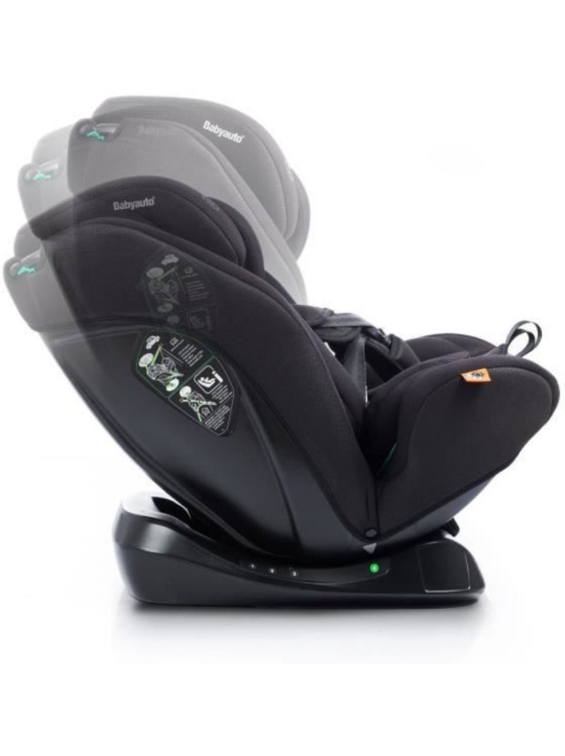 Siège auto Lolo I-belt 40-150 cm Babyauto INTENSE BLACK Noir - Kiabi