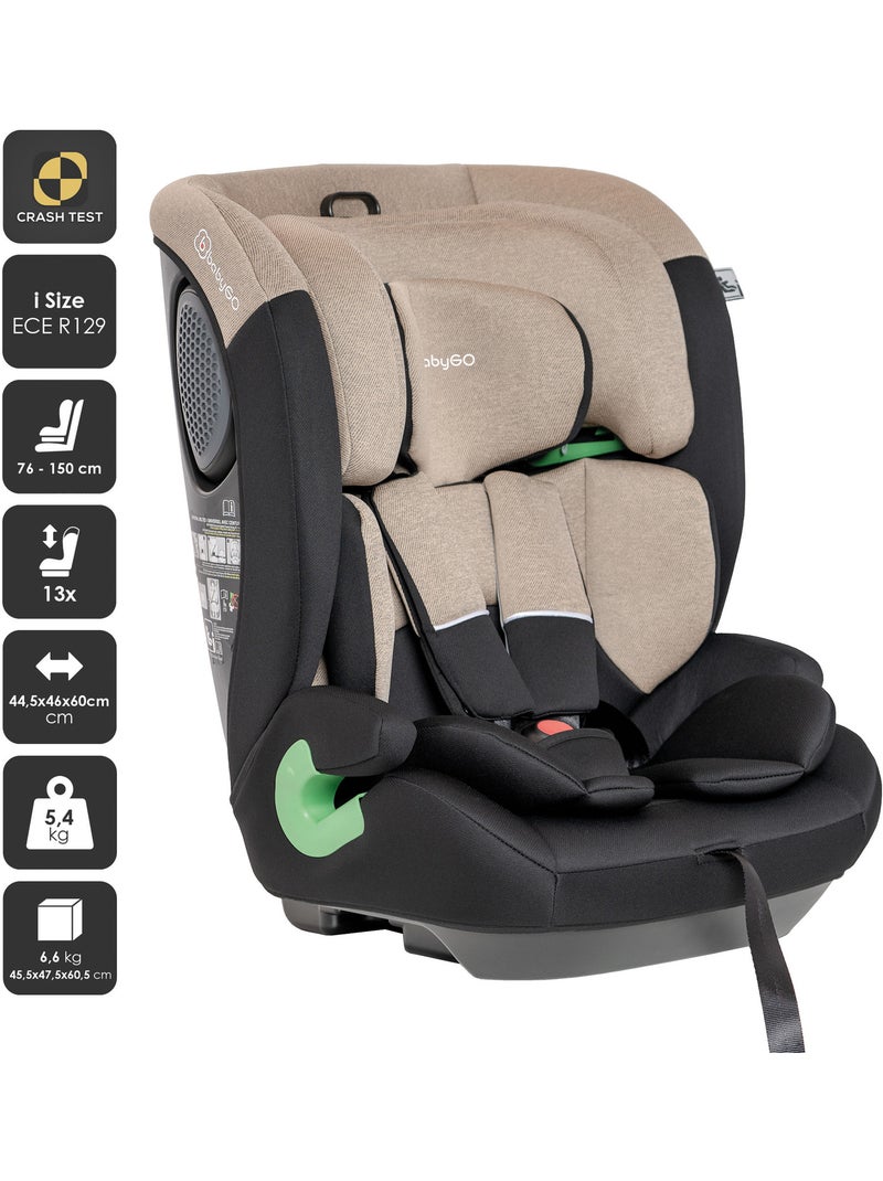 Siège auto lumo - babygo Beige - Kiabi