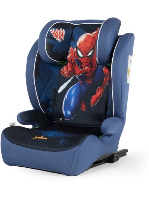 Siège auto Marvel Spiderman avec fixation ISOFIX, taille de 100 à 150 cm - Kiabi