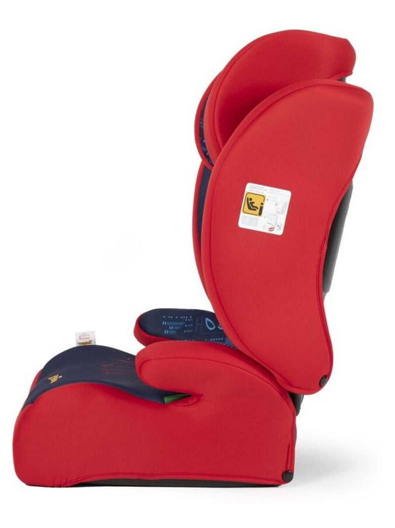 Siège auto Marvel Spiderman, taille de 100 à 150 cm I-SIZE R129 Rouge clair - Kiabi
