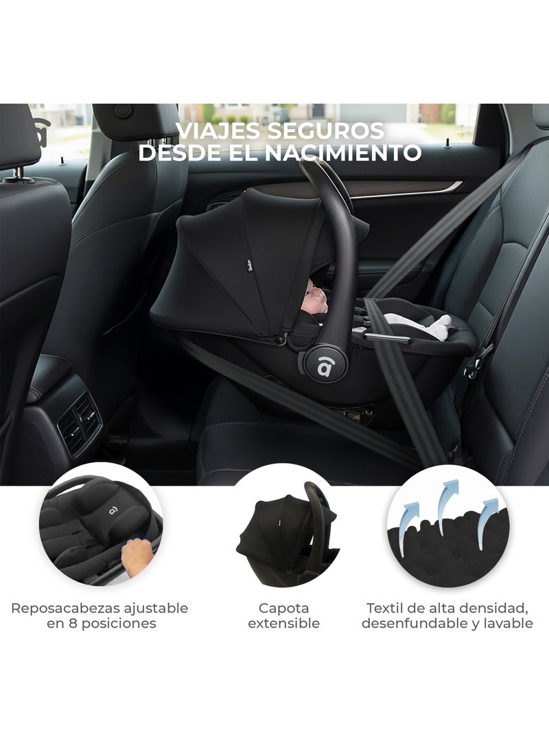 Siège auto Mimmo taille I 40-87 cm Noir - Kiabi