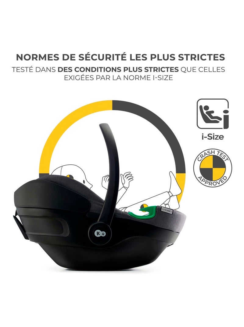 Siege auto multifonction transat et siege Gris - Kiabi