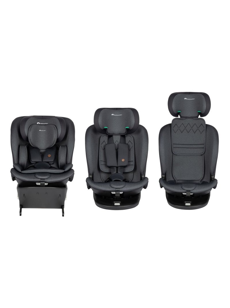 Siège auto naissance évolutif pivotant EvoluFix 360 i-Size Noir Noir - Kiabi