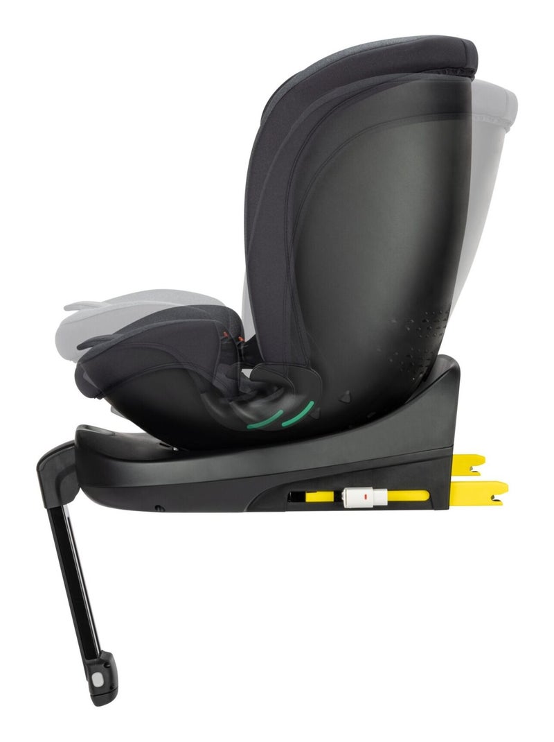 Siège auto naissance évolutif pivotant Evolufix Plus 360 i-Size Noir Noir - Kiabi