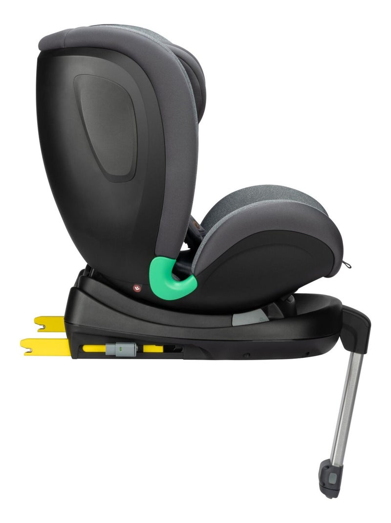 Siège auto naissance évolutif pivotant EvolveFix Plus I-Size Gris foncé - Kiabi