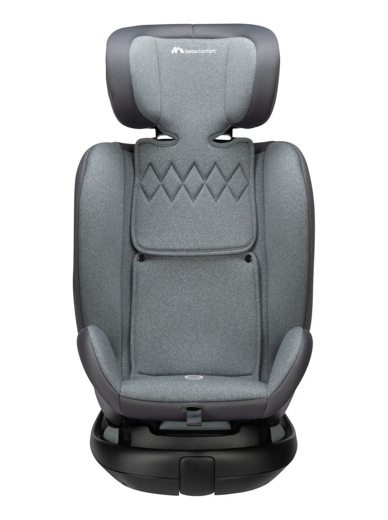 Siège auto naissance évolutif pivotant EvolveFix Plus I-Size Gris foncé - Kiabi