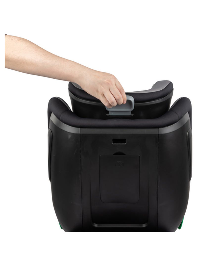 Siège auto naissance évolutif pivotant EvolveFix Plus I-Size Noir Noir Gris - Kiabi