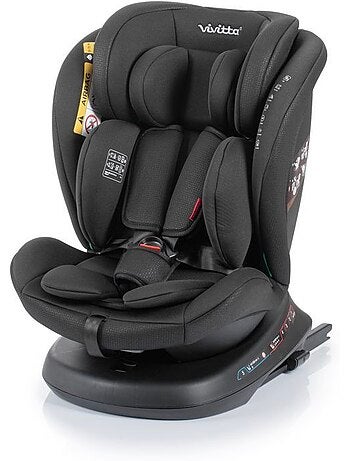 Siège auto pivotant 360° 40-150 cm groupe 0/1/2/3 isofix top tether - sigma ifix vivitta - babyauto