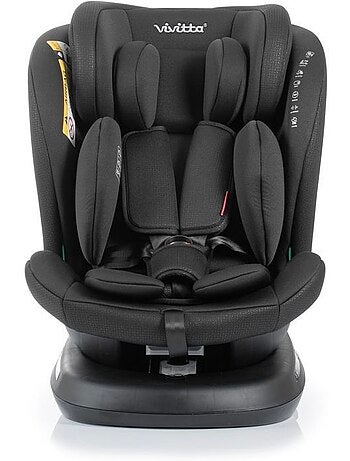 Siège auto pivotant 360° 40-150 cm groupe 0/1/2/3 isofix top tether - sigma ifix vivitta - babyauto