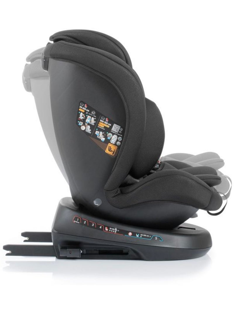 Siège auto pivotant 360° 40-150 cm groupe 0/1/2/3 isofix top tether - sigma ifix vivitta - babyauto Noir - Kiabi