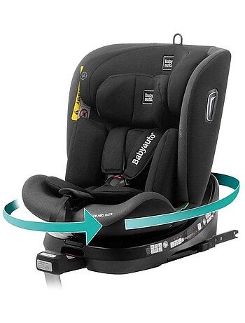 Siège auto pivotant 360° i-size 40-150 cm groupe 0/1/2/3 isofix - aitana - babyauto