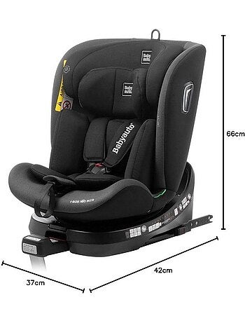 Siège auto pivotant 360° i-size 40-150 cm groupe 0/1/2/3 isofix - aitana - babyauto