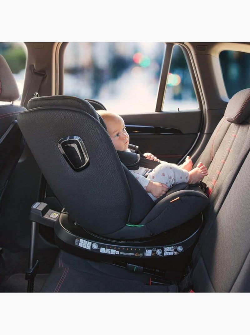 Siège auto pivotant 360° i-size 40-150 cm groupe 0/1/2/3 isofix - aitana - babyauto Noir Gris anthracite - Kiabi