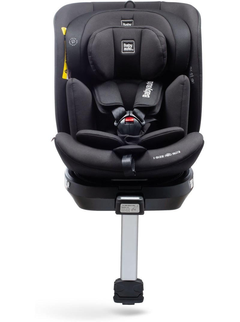 Siège auto pivotant 360° i-size 40-150 cm groupe 0/1/2/3 isofix - aitana - babyauto Noir - Kiabi