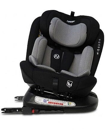 Siège auto pivotant 360° i-size 40-150 cm groupe 0/1/2/3 isofix avec réducteur - como - nania