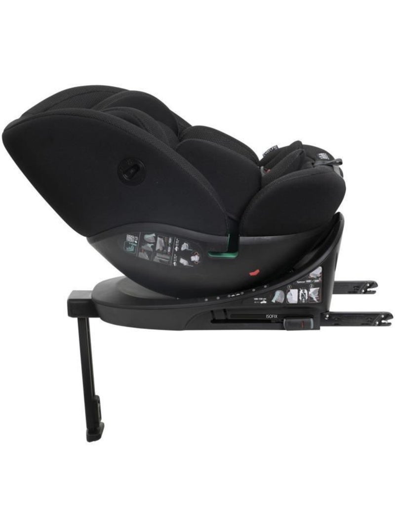 Siège auto pivotant i-size 40-150 cm groupe 0/1/2/3 avec réducteur - everone - chicco Noir - Kiabi