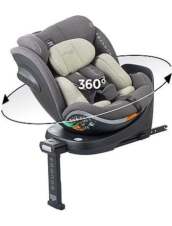 Siège auto pivotant i-size 40-150 cm groupe 0/1/2/3 jambe de force - scudda - babyauto